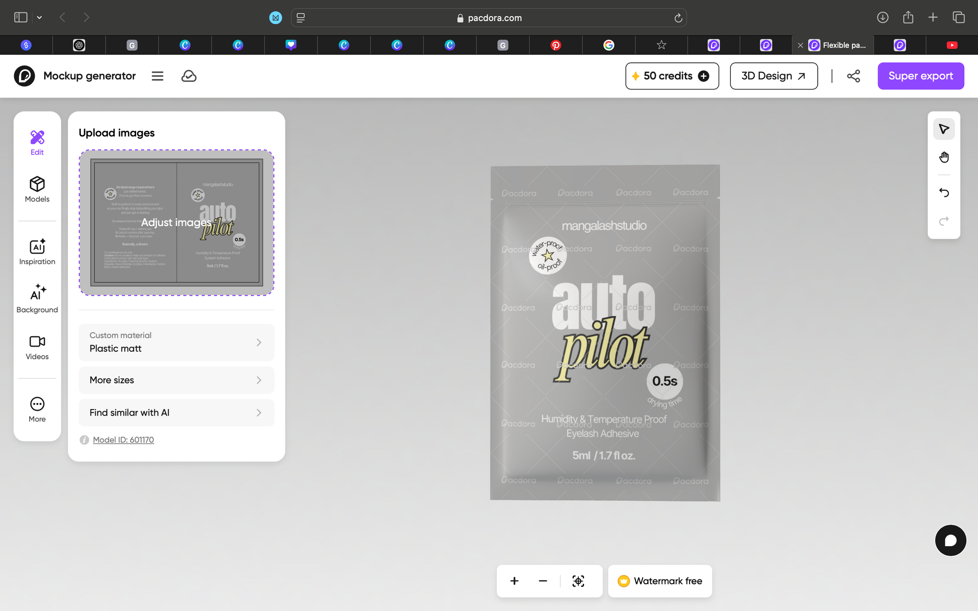 'AUTO PILOT' Lash Adhesive